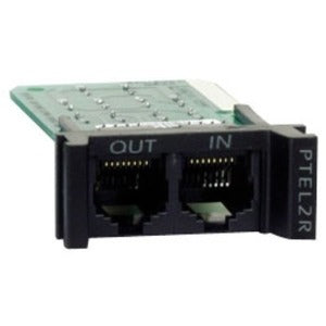 APC by Schneider Electric Replaceable, Rackmount, 1U, 2 Line Telco Surge Protection Module - APWPTEL2R