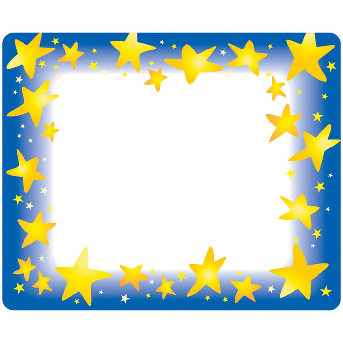Trend Star Bright Self-adhesive Name Tags - TEPT68022