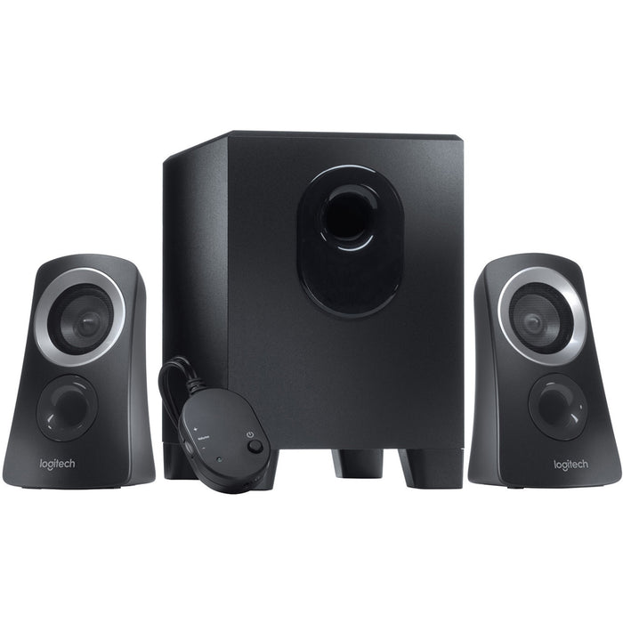 Logitech Z313 2.1 Speaker System - 25 W RMS - Black - LOG980000382