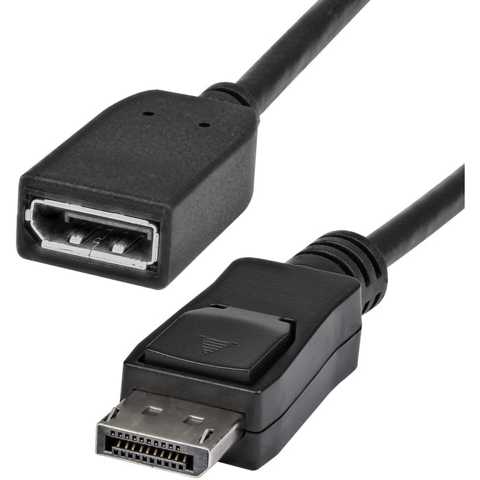 StarTech.com 6ft (2m) DisplayPort Extension Cable, 4K x 2K Video, DisplayPort Male to Female Extension Cable, DP 1.2 Extender Cable / Cord - STCDPEXT6L