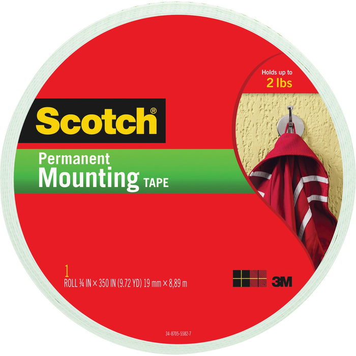 Scotch 3/4"W Mounting Tape - MMM110LONG