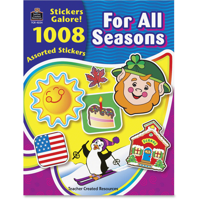 Teacher Created Resources For All Seasons Sticker Book - TCR4224