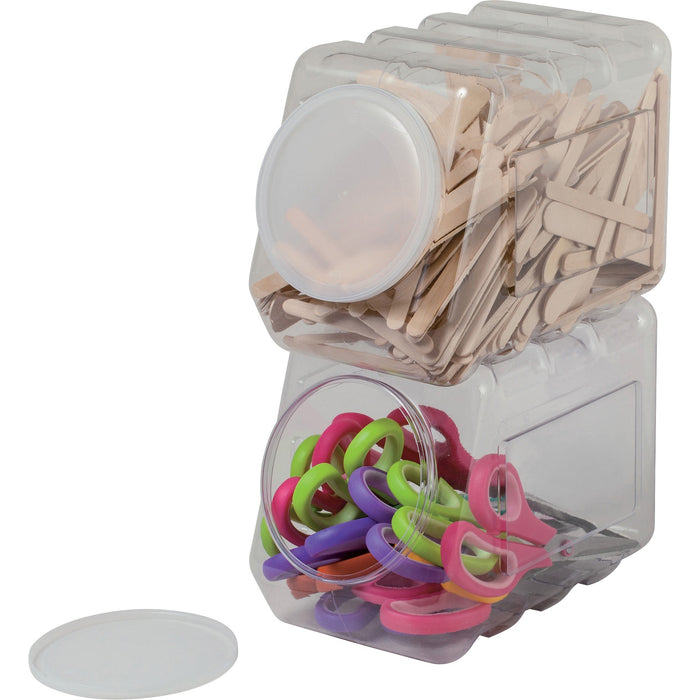 Pacon Interlocking Storage Container With Lid - PAC27660