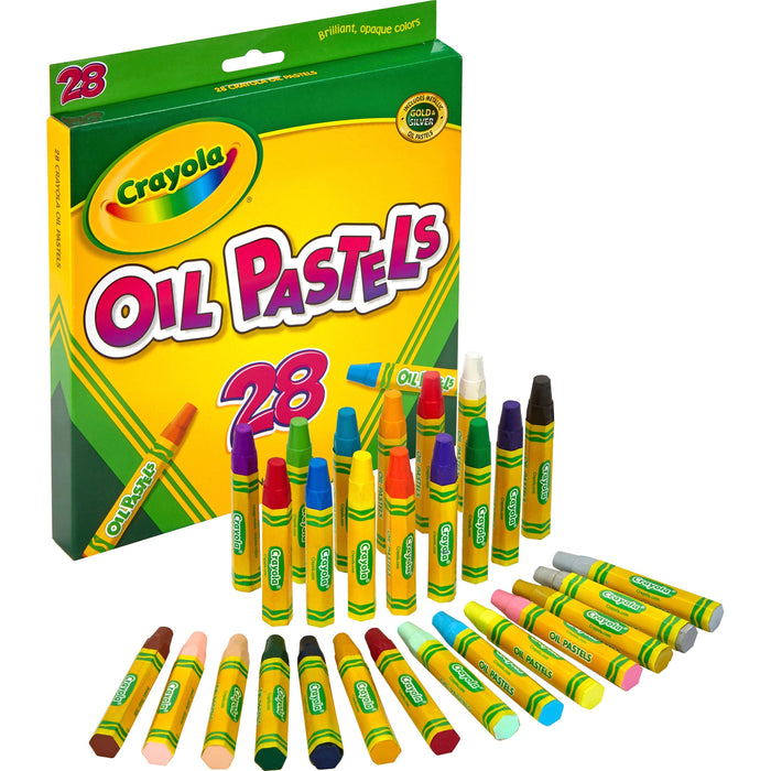 Crayola Jumbo-sized Oil Pestels - CYO524628
