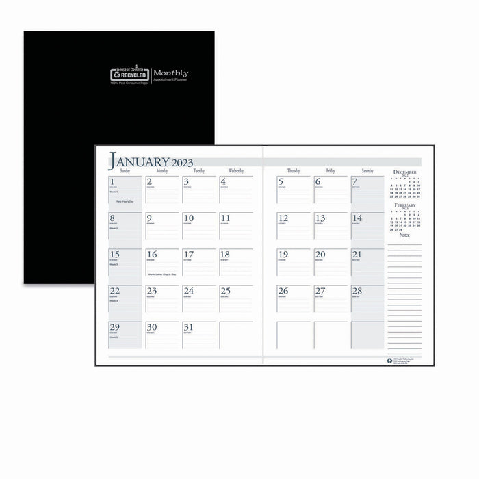 House of Doolittle Economy Stitched Cover Monthly Planner - HOD26002