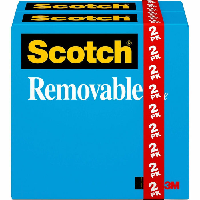 Scotch 3/4"W Removable Tape - MMM8112PK