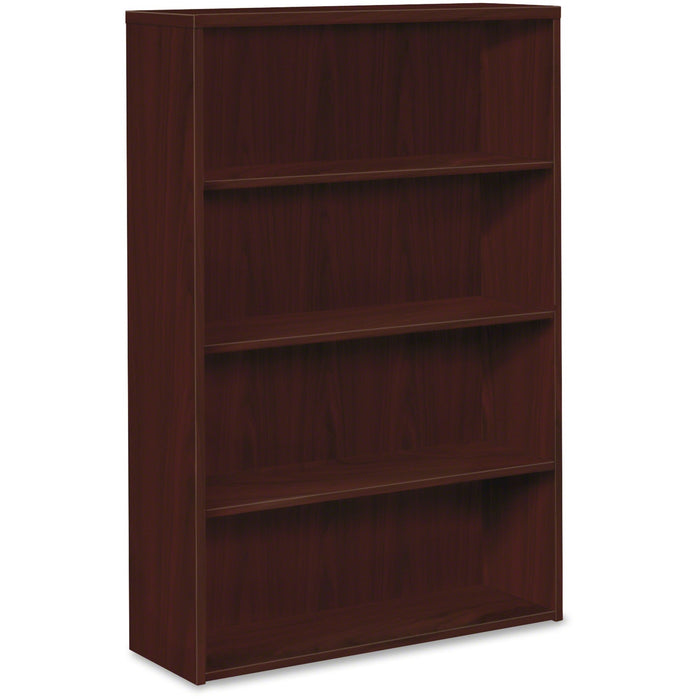 HON 10500 Series Mahogany Laminate Fixed Shelves Bookcase - HON105534NN