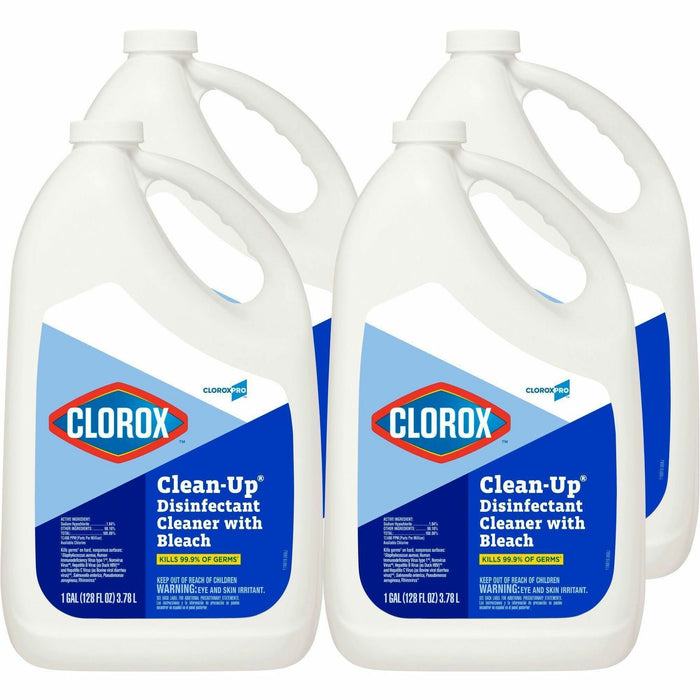 CloroxPro&trade; Clean-Up Disinfectant Cleaner with Bleach Refill - CLO35420CT