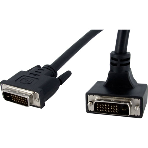 StarTech.com 6 ft 90 Degree Upward Angled DVI-D Monitor Cable - M/M - STCDVIDDMMTA6