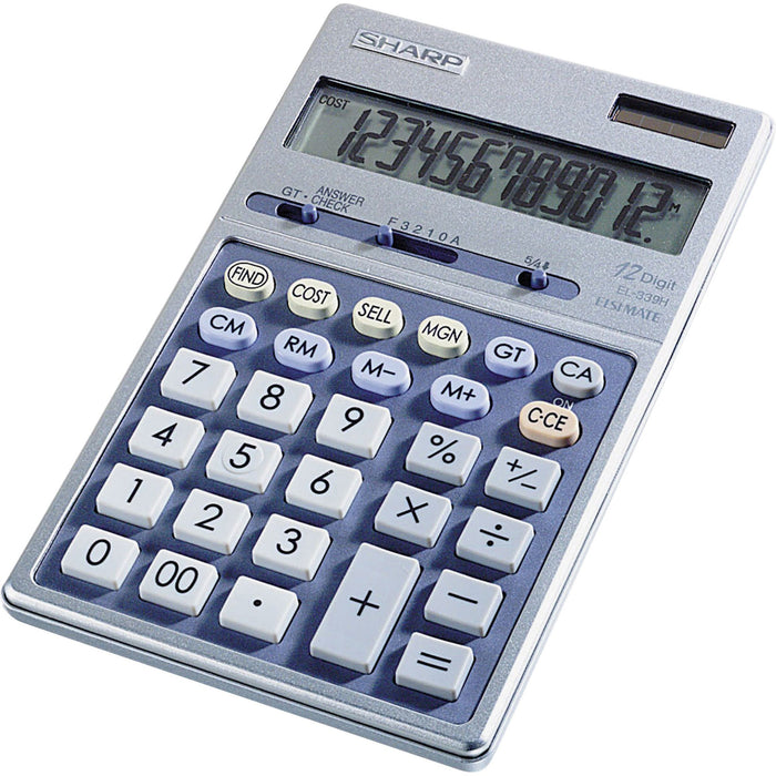 Sharp Calculators EL-339HB 12-Digit Executive Business Large Desktop Calculator - SHREL339HB