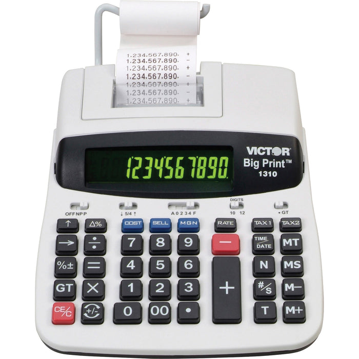 Victor 1310 Big Print&trade; Commercial Printing Calculator - VCT1310