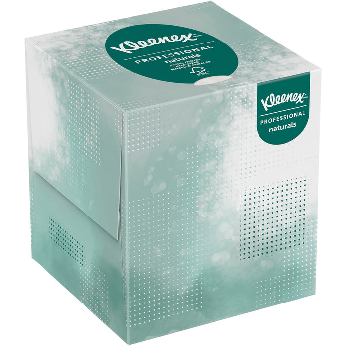 Kleenex Professional Naturals Boutique Facial Tissue Cube for Business - KCC21272