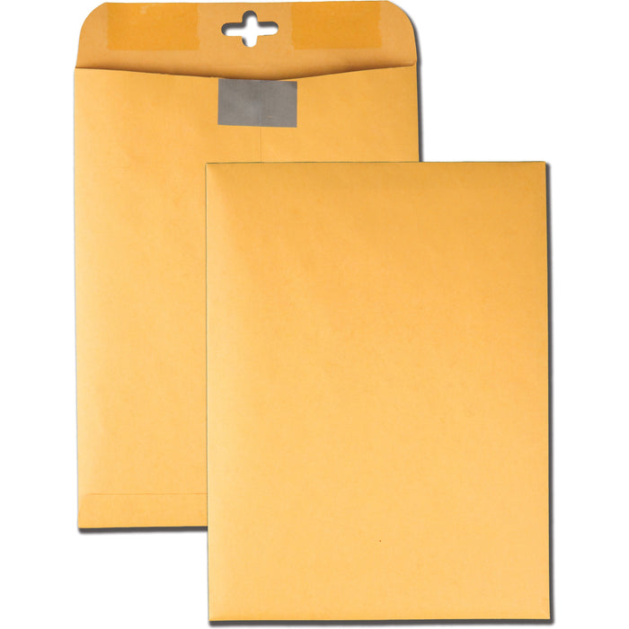 Quality Park 9 x 12 Postage Saving ClearClasp Envelopes with Reusable Redi-Tac Closure - QUA43568