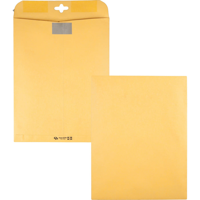 Quality Park 10 x 13 Postage Saving ClearClasp Envelopes with Reusable Redi-Tac&trade; Closure - QUA43768