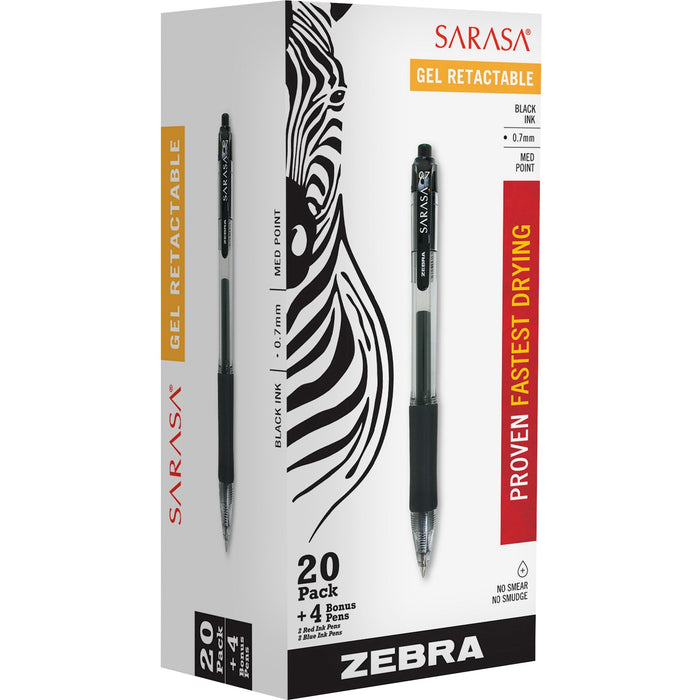 Zebra SARASA Retractable Gel Pen - ZEB14680