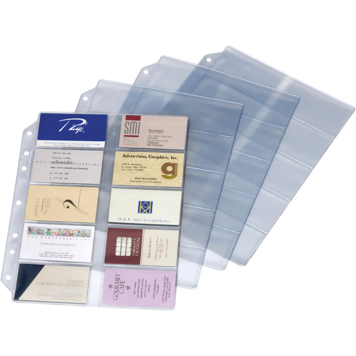 Cardinal EasyOpen Card File Binder Refill Pages - CRD7860000