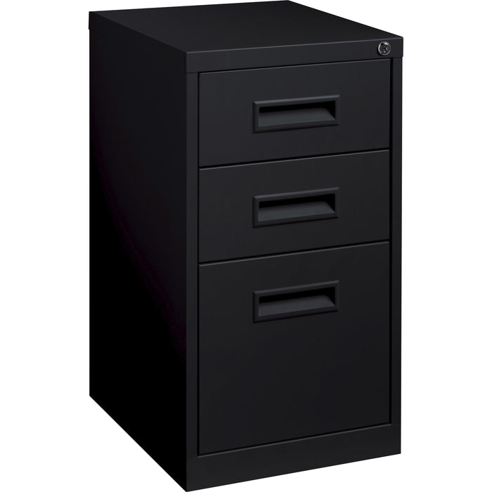 Lorell Box/Box/File Mobile Pedestal Files - 3-Drawer - LLR67745