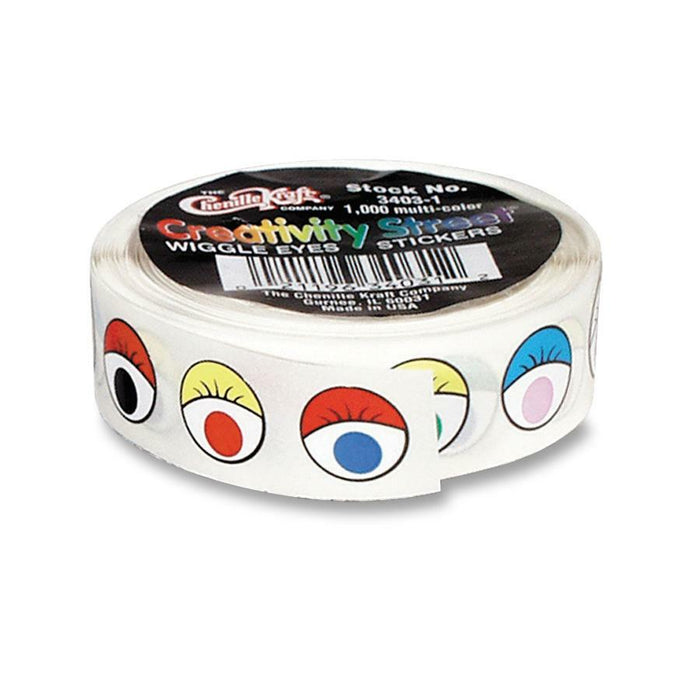 Creativity Street Wiggle Eyes Stickers - PAC340301