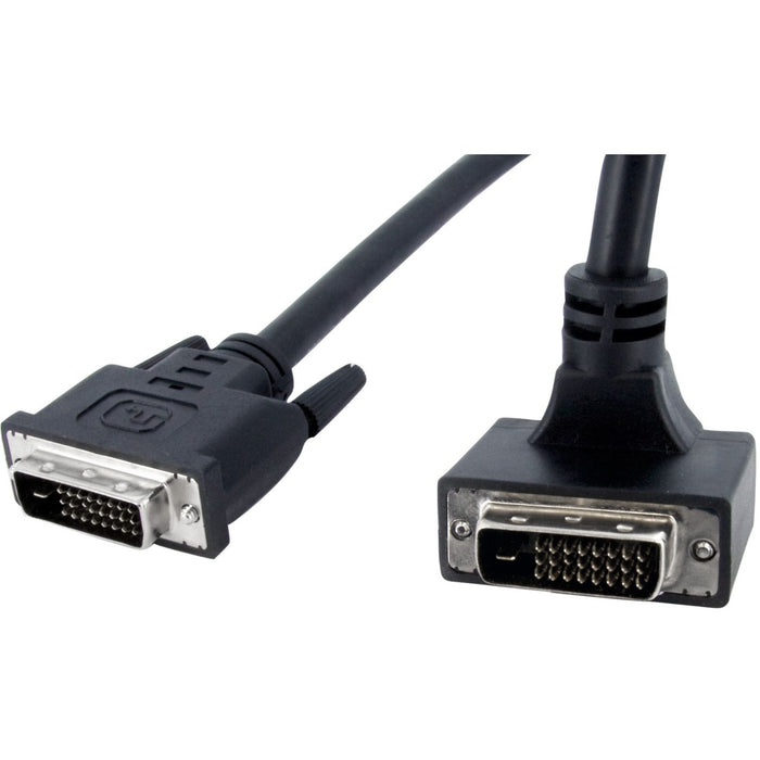 StarTech.com 6 ft 90 Degree Down Angled DVI-D Monitor Cable - M/M - STCDVIDDMMBA6
