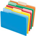 Pendaflex 1/3 Tab Cut Legal Recycled Top Tab File Folder - PFX435013ASST TOPS Products