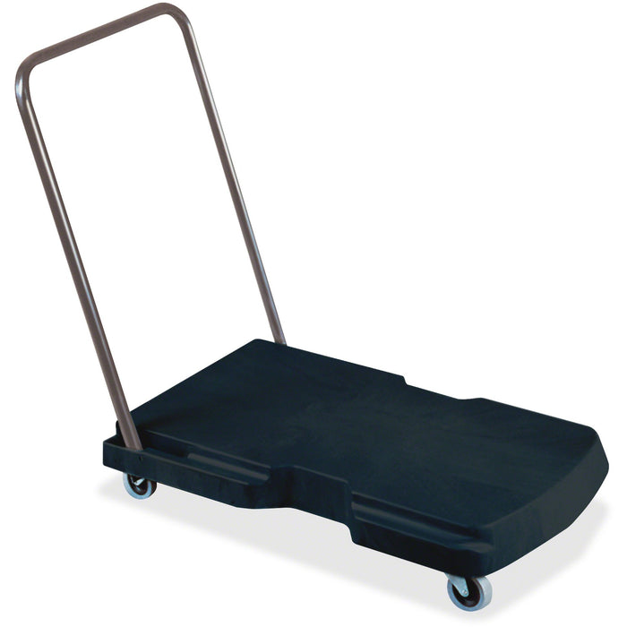Rubbermaid Commercial 4400 Triple Trolley, Utility Duty with Straight Handle and 3" (7.6 cm) Casters - RCP440000