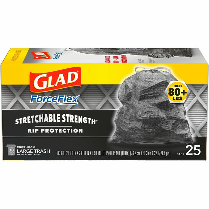 Glad ForceFlexPlus Large Drawstring Trash Bags - CLO70359