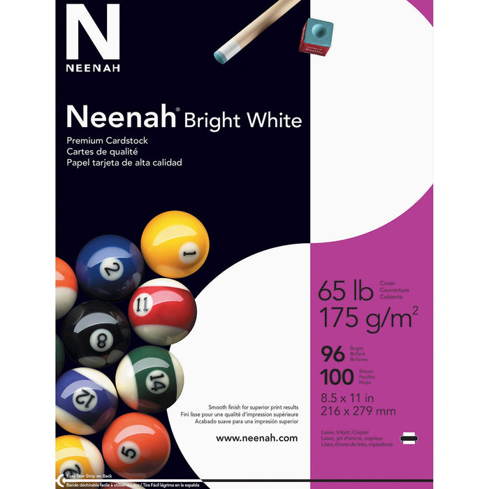 Neenah Bright White Cardstock - WAU91901