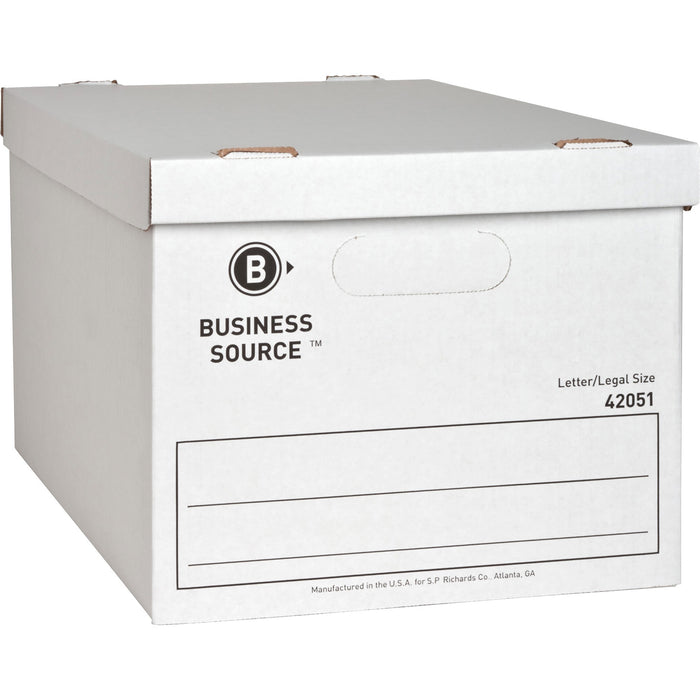 Business Source Economy Storage Box with Lid - BSN42051