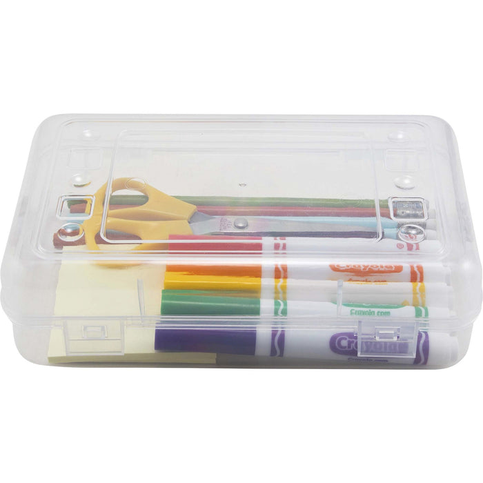 Gem Office Products Clear Pencil Box - AVT34104