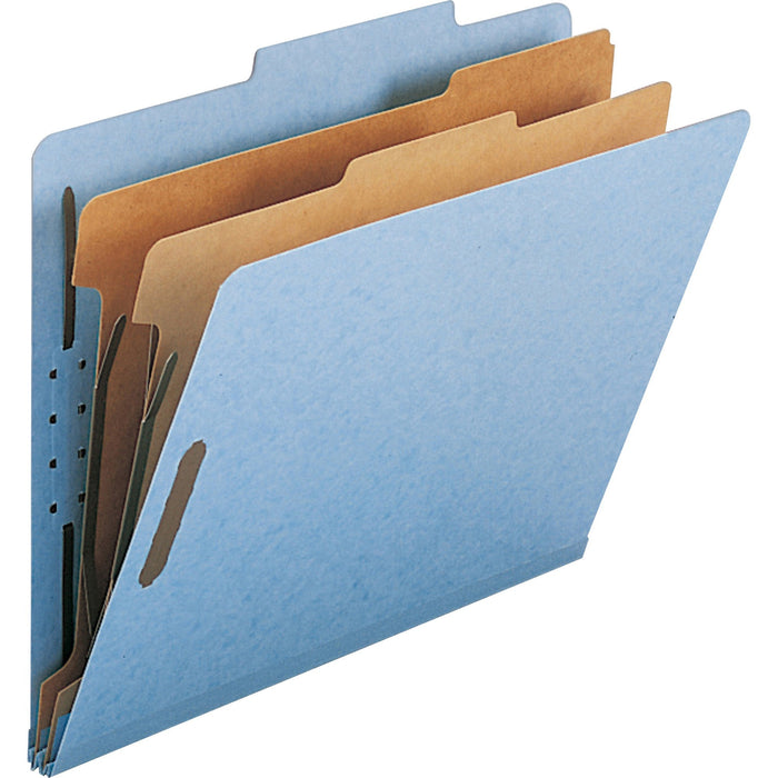 Smead 2/5 Tab Cut Letter Recycled Classification Folder - SMD14021