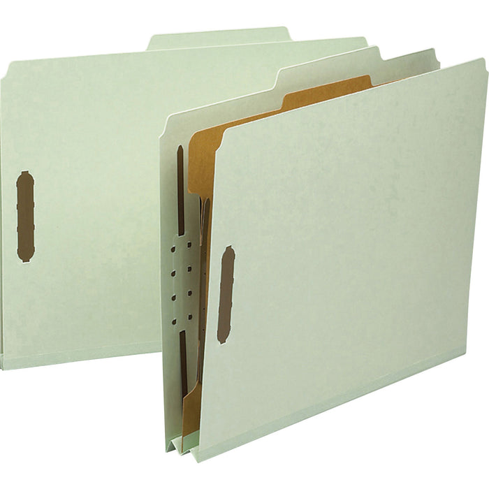 Smead 2/5 Tab Cut Letter Recycled Classification Folder - SMD13723