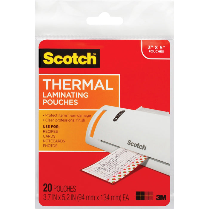 Scotch Thermal Laminating Pouches - MMMTP590220