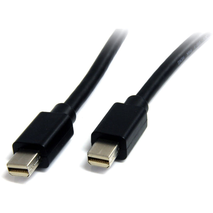 StarTech.com 6ft (2m) Mini DisplayPort Cable, 4K x 2K Ultra HD Video, Mini DisplayPort 1.2 Cable, Mini DP Cable for Monitor, mDP Cord, M/M - STCMDISPLPORT6