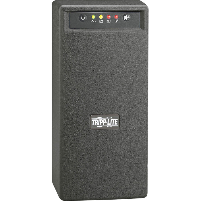 Tripp Lite UPS 1000VA 500W Battery Back Up Tower AVR 120V USB RJ45 8 outlet - TRPOMNIVS1000