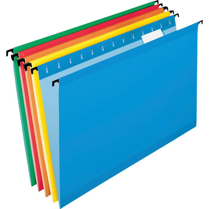 Pendaflex SureHook 1/5 Tab Cut Legal Recycled Hanging Folder - PFX615315ASST