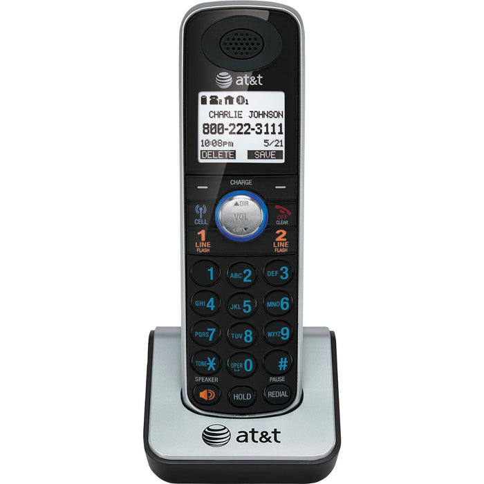 AT&T AT&T TL86009 DECT 6.0 Accessory Handset for AT&T TL86109, Black - ATTTL86009