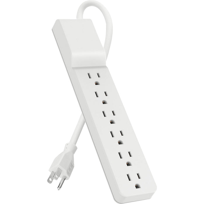 Belkin 6 Outlet Home/Office Surge Protector - Rotating Plug - 10 foot cord - White - 720 Joule - BLKBE10600010