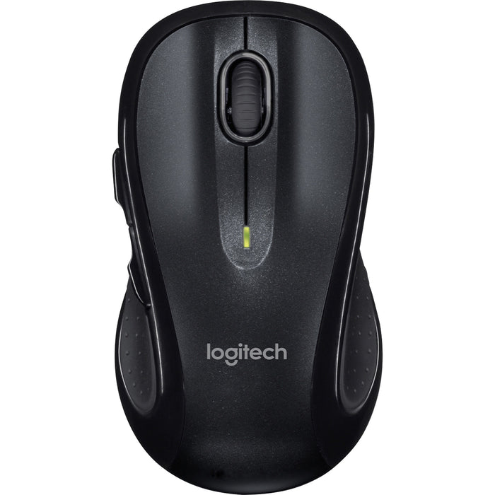 Logitech M510 Wireless Mouse, 2.4 GHz with USB Unifying Receiver, 1000 DPI Laser-Grade Tracking, 7-Buttons, 24-Months Battery Life, PC / Mac / Laptop (Black) - LOG910001822