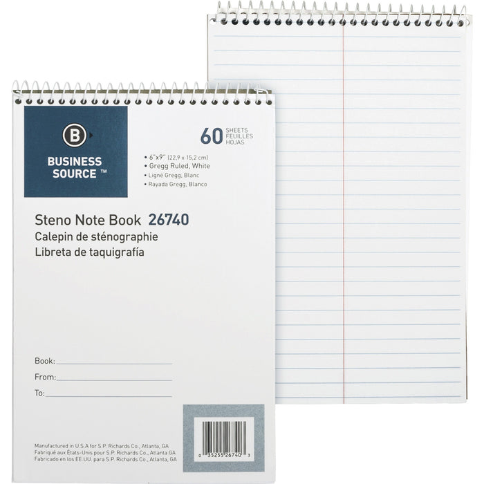 Business Source Steno Notebook - BSN26740