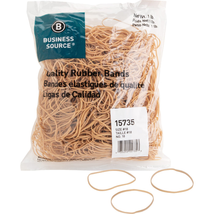 Business Source Quality Rubber Bands - BSN15735