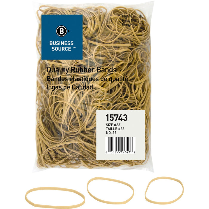 Business Source Quality Rubber Bands - BSN15743