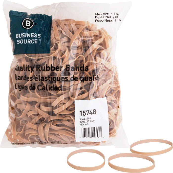 Business Source Quality Rubber Bands - BSN15748