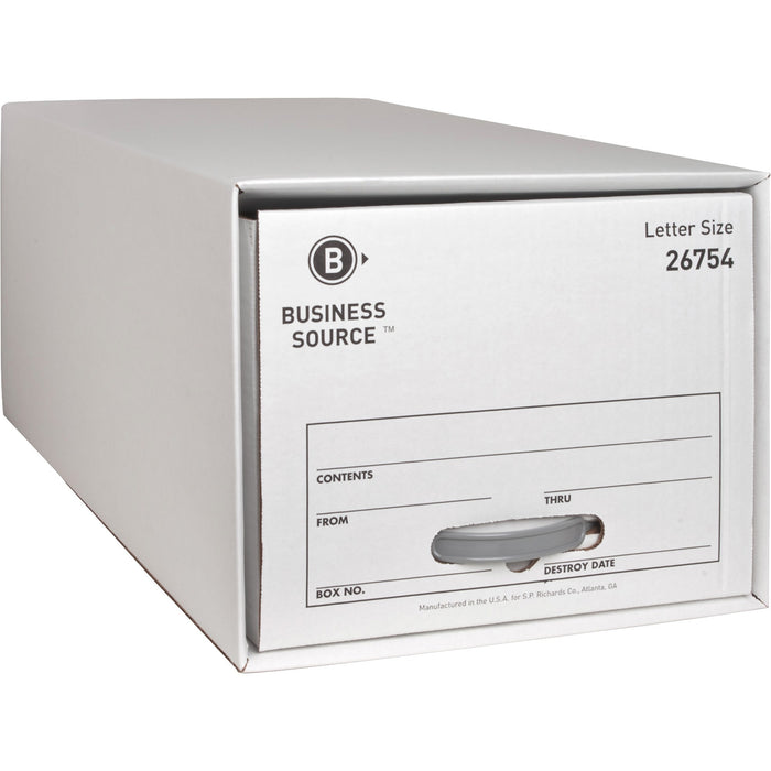 Business Source Drawer Storage Boxes - BSN26754