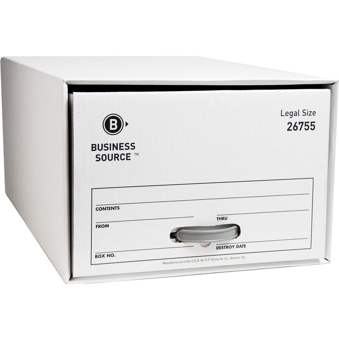 Business Source Drawer Storage Boxes - BSN26755