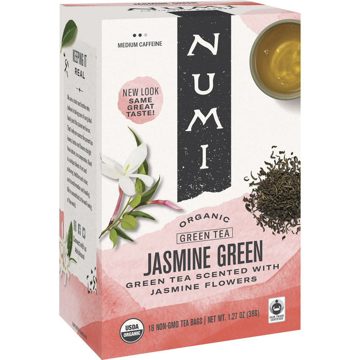 Numi Organic Jasmine Green Tea Bag - NUM10108