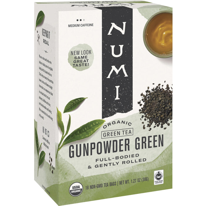 Numi Organic Gunpowder Green Tea Bag - NUM10109