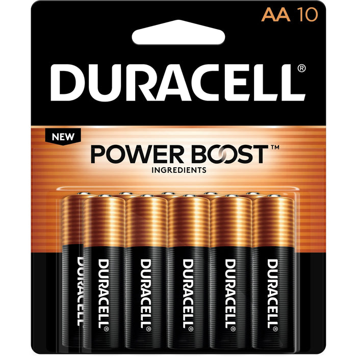Duracell Coppertop Alkaline AA Batteries - DURMN1500B10Z