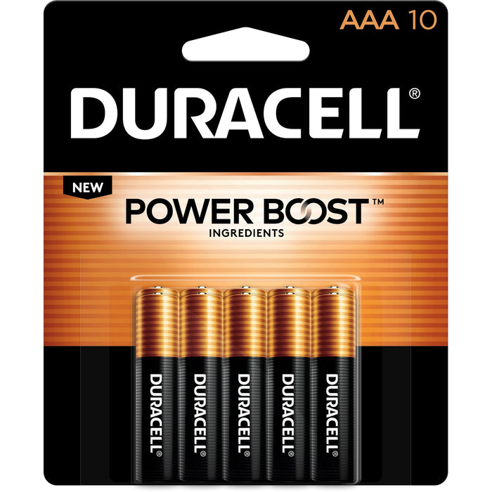 Duracell Coppertop Alkaline AAA Batteries - DURMN2400B10Z