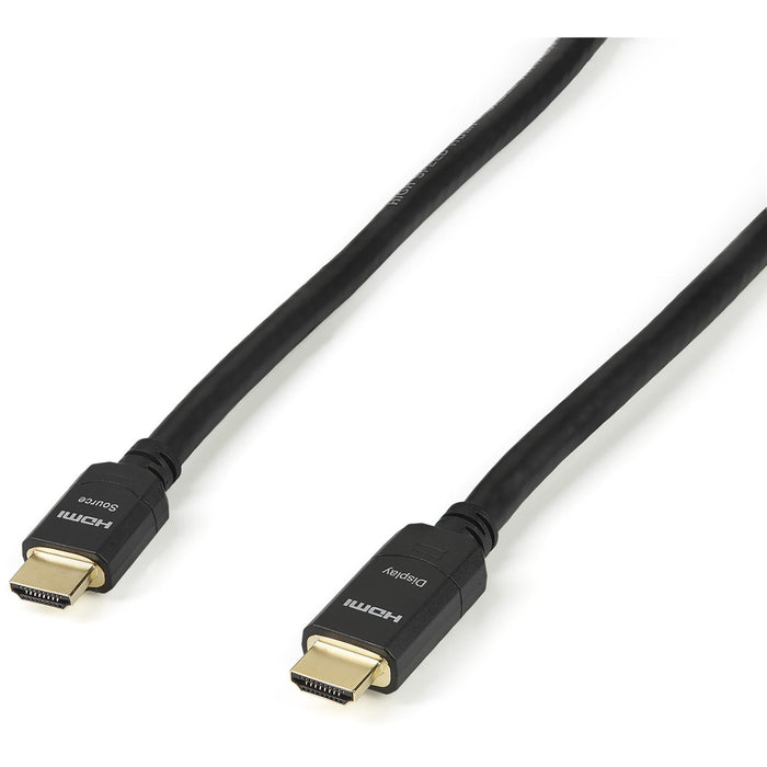 StarTech.com 80 ft Active High Speed HDMI Cable - Ultra HD 4k x 2k HDMI Cable - HDMI to HDMI M/M - STCHDMIMM80AC
