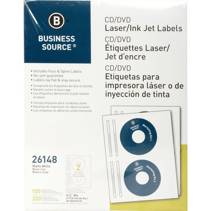 Business Source CD/DVD Labels - BSN26148